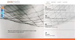 Desktop Screenshot of evvomedia.com